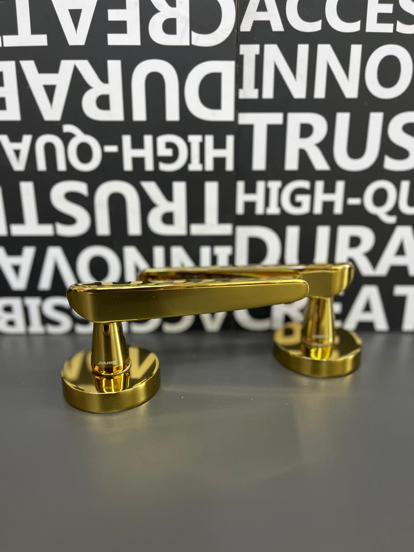 دستگیره رزت   مدل 1500 رنگ  کروم طلایی مشکی زیتونی