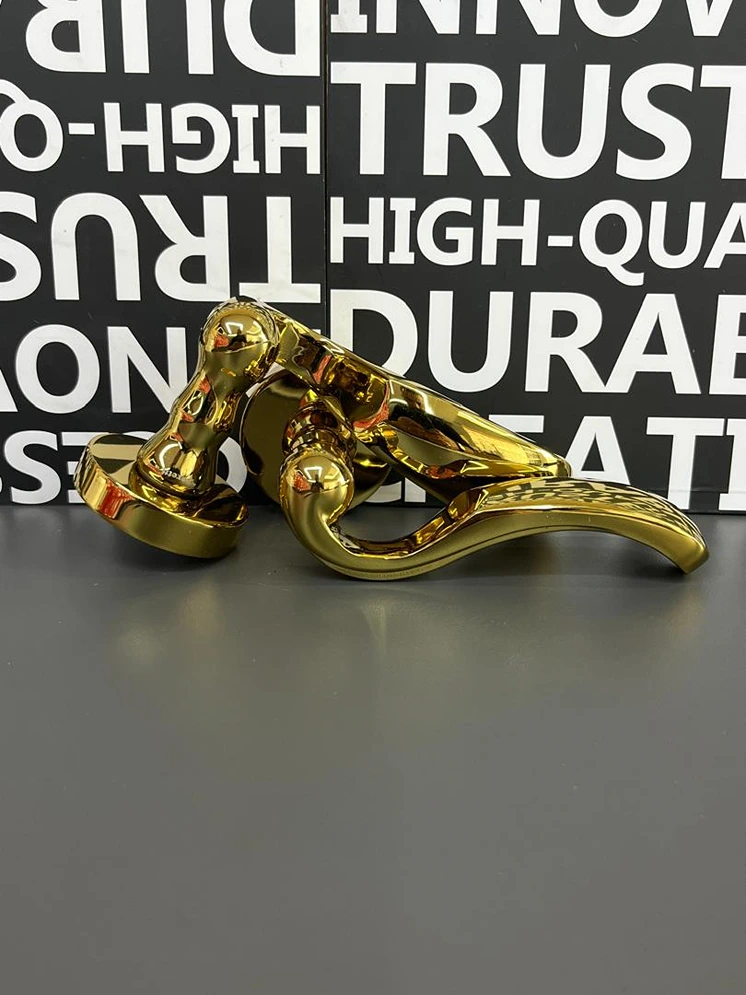 دستگیره رزت   مدل 7100 رنگ  کروم طلایی مشکی